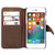 iPhone 6 / 6s Leather Wallet Case Brown - KANVASA "Vintage" Genuine Leather Flip Book Folio Cover for the Original iPhone 6/6s (4.7 inch) - Premium Wallet Case with 4 Pockets