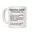 LookHUMAN Chaotic Good Definition White 11 Ounce Ceramic Coffee Mug