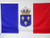 AZ FLAG French Constitutional Monarchy Flag 3' x 5' for a Pole - France Flags 90 x 150 cm - Banner 3x5 ft with Hole