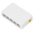 5 Port 10/100/1000Mbps RJ45 Network Ports Plug and Play Network Hub Stable Transmission Smart Forwarding Silent Operation Ethernet Switch for Home Network, Ethernet Splitter, (US