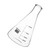 Baluue Erlenmeyer Flask Glass Flask Narrow Mouth Flask Narrow Neck Flask Laboratory Supplies Graduated Flask Round Bottom Boiling Flask Flat-Bottomed Flask Laboratory Flask Conical Beaker