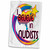 3D Rose Nudists Cute Believer Design Towel, 15" x 22"