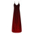 FitOOTLY Women Summer Casual Fashion Low Neck Sleeveless Print Long Dress Casual Summer Dress V Neck Summer Wrap Dress for Women White Beach Dress for Women Cute Items Under