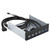 Sanpyl Front Panel Hub,9Pin 19Pin to Four Port Usb2.0 Two Port Usb3.0 Optical Drive Front Panel Metal Front Panel USB Hub for Computer Case