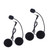 Maxquall Microphone Headset Earphone Accessory for V6 V4 Helmet Intercom Motorcycle Bluetooth Interphone Motorbike Headset