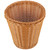 Alipis Wicker Trash Can Woven Storage Baskets Wastebasket Garbage Container Bin Waste Paper Bin Laundry Basket Rubbish Basket for Bedroom Bathroom Kitchen
