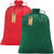 YQL Christmas Velvet Bags with Drawstring, 2Pcs Large Christmas Gift Bags Christmas Wrapping Bags Santa Sack for Xmas Present Party Favor Holiday Wrapping(Red+Green) YQL Christmas Velvet Bags with Drawstring, 2Pcs Large Christmas Gift Bags Christmas Wrapping Bags Santa Sack for Xmas Present Party Favor Holiday Wrapping(Red+Green)