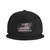 Shit Show Supervisor Hat Flat Bill Visor Classic Snapback Hat Adjustable Plain Tone Baseball Cap Black
