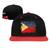 Philippines Flag Classic Snapback Hat Hip Hop Flat Bill Visor Cap - Unisex Adult Adjustable Baseball Hats Gorras Planas Red