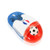 Plutus Luxury Soccer Gift 2.4G Wireless Mouse with USB Receiver Optical Mouse National Flags Support Your Country for PC and Laptop Computer Very Durable (France)