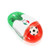 Plutus Luxury Soccer Gift 2.4G Wireless Mouse with USB Receiver Optical Mouse National Flags Support Your Country for PC and Laptop Computer Very Durable (Mexico)