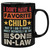 D95BROS - My Son In Law Is My Favorite Child Coffee Mug, I Don't Have A Favorite Child Son In Law Cup, Funny Gift for Father In Law Mother In Law from Son In Law Gifts For Fathers Mothers Day 11 Oz