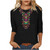 Homisy Lightning Deals Today Sale and Ship from Amazon Sale 2024 Spring Trendy 3/4 Sleeve Aztec Western Shirt for Women Casual Loose Fitting Tops Trendy Printed Tshirts Trendy Spring Ethnic Tees