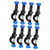 PLAFOPE 8 pcs Iron stand accessories Laboratory Equipment Laboratory Stand Clip test tube clamp holder Cross Clip lab clamp holder beaker holder clamp aluminum adjustable right angle clamp