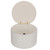 Garneck 1pc Desktop Trash Can Containers Mini Garbage Cans Table Trash Bin Desk Trash Can Mini Products Countertop Garbage Container Bin Rubbish Office Household White Plastic Trash Rack