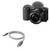 BoxWave Cable Compatible with Sony ZV-E10 - Micro USB DuraCable, Braided Micro USB Charging Cable - Space Grey