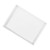 PRETYZOOM Tea Tray Food Tray Bread Pan Household Tray Food Serving Plate Snack Serving Tray Plastic Serving Tray Tea Cup Tray Serving Trays Plate for Serving Pastry White Snack Plate Abs