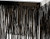 Pkgd 1-Ply FR Metallic Table Skirting (black) Party Accessory  (1 count) (1/Pkg)