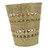 COLLBATH 1pc Bamboo Trash Can Round Basket Trash Can Office Natural Woven Trash Can Large Laundry Hamper with Lid Wicker Wastebasket Bathroom Woven Rubbish Basket Storage Baskets with Lids