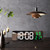 Fufafayo LED Large Digital Wall Clock Temperature Date Display Brightness Table Wall-Mounted Mirror Alarm Clock for Home Decor Alarm Clock Digital Clock Alarm Clocks for Bedrooms Small Clock# Y