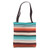 West Western Country Boho Southwestern Stripes Bohemian Tote Bag