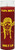 Indio 7 Day Glass Candle Shut Up - Red