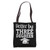 Hotter By Three 3 Degrees PhD Doctorate EdD PsyD Graduation Tote Bag