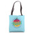 Bali Indonesia Retro Sunset Vintage Souvenir Tote Bag