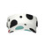 Polka Dot Sunscreen Visor Hats Sports Sun Visor Cap Adult Empty Top Baseball Cap for Women Men Black