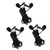 Milisten 3pcs lavalier microphone clip on microphone microfonos live Microphone clip Performance microphone mics portable mic Professional Mic intelligent pvc small collar clip