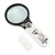 Microscope Accessories Kit for Adult 3X 45X Illuminated Magnifier Microscope Magnifying Glass with 3 LED Accessory