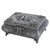 LIOOBO Box Jewelry Organizer Tray Jewelry Storage Case Treasure Chest Organizer Case for Rings Jewelry Storage Organizer Jewelery Organizer Metal Birthday Present 4s