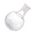 Baluue 1pc Lab Boiling Flasks Flask for Distillation Flask Glass Single Neck Flask Flat Bottom Flask Science Flask Laboratory Flask Chemistry Supplies Joint Flask Beaker Round Bottom