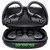 Wireless Earbuds Bluetooth Headphones Wireless Charging Case LED Display 96H Playtime Built in Mic Over Ear buds Waterproof Earphones with Earhooks Deep Bass Sound Headset for Sport Running Workout TV