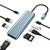 Tymyp USB C Hub, 9 in 1 Docking Station with 4K@30Hz HDMI, USB C Dock, USB 3.0 x 3, USB C 3.0 Data, USB 2.0, 100W PD, SD/TF Card Reader, Compatible with Laptop and Other Type C Devices