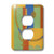3dRose lsp_11214_6 Colorful Art Deco 2 Plug Outlet Cover