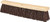 PRO SOURCE 18" Heavy Duty Poly Rough-Surface Push Broom Head: Threaded Connection