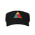 US Army 1st Armored Division Visor Cap Adjustable Uv Protection Sun Visor Hats Empty Top Baseball Hat for Women and Men