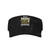 Proud Mom of a Class of 2025 Graduate Senior Visor Cap Adjustable Uv Protection Sun Visor Hats Empty Top Baseball Hat for Women and Men Black