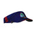 Guam Flag Sun Visor Cap for Women Men Summer Adjustable Sun Protection Visors Black