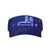 Colorectal Cancer Awareness America Flag Blue Ribbon Visor Cap Adjustable Uv Protection Sun Visor Hats Empty Top Baseball Hat for Women and Men