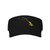 2026 Graduation Cap Visor Cap Adjustable Uv Protection Sun Visor Hats Empty Top Baseball Hat for Women and Men Black