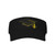 2024 Graduation Cap Visor Cap Adjustable Uv Protection Sun Visor Hats Empty Top Baseball Hat for Women and Men Black