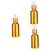 Angoily 3 Pcs Cologne Dropper Bottle Amber Glass Dropper Bottle Medical Dropper Bottle Lab Dropper Bottle Perfume Drop Bottle Glass Eye Dropper Lab Pipette Bottle Accessories Silver Travel
