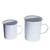 ADAMAS-BETA Enamel Measuring Cups,Handle Measuring Pitcher Liquid Measuring Jug for Lab Beaker Mug 1000ml