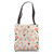 Chemistry Pattern Atom Science Chemist Novelty Gift Tote Bag