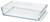 Red Co. 2.6 Quart Clear Borosilicate Glass Rectangular Baking & Serving Dish