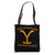 Yellowstone Dutton Ranch Distressed Logo Tote Bag