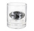 Americaware 10 oz. Whiskey Glass With Etched Wyoming Medallion