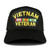 Armycrew XXL Oversize Vietnam Veteran Large Patch Baseball Cap - Black
